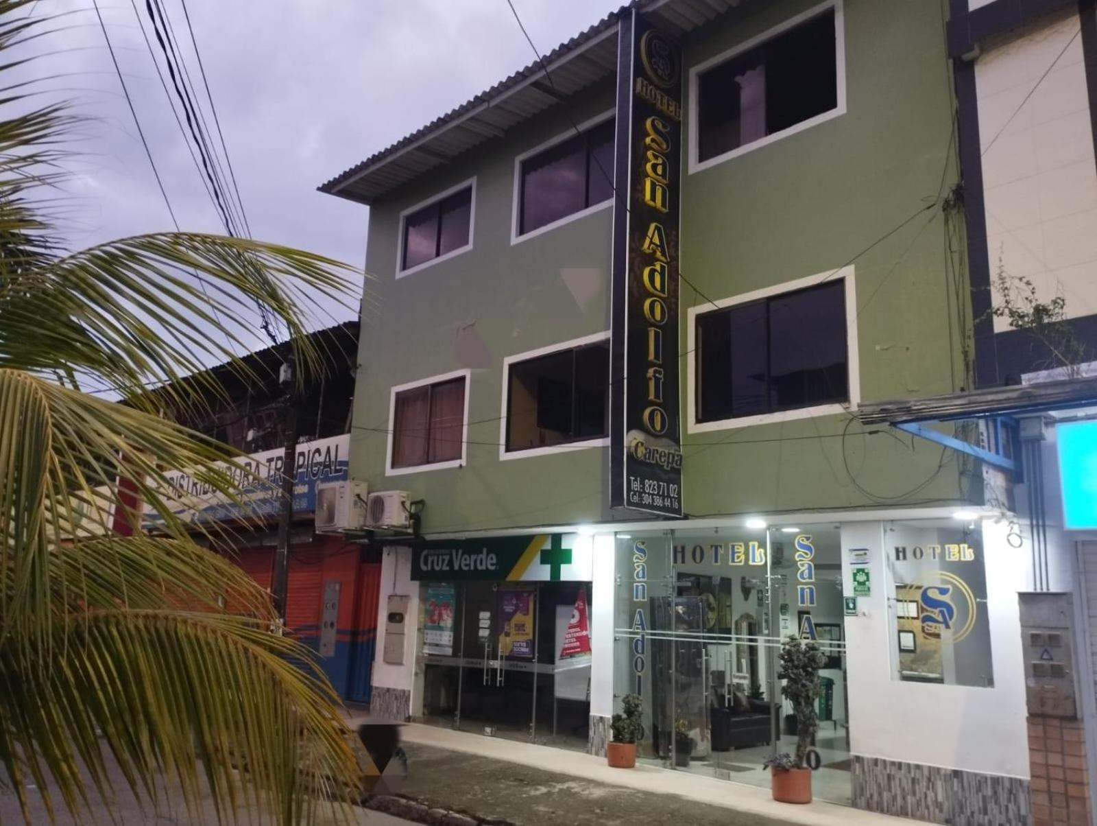 Hotel San Adolfo Carepa エクステリア 写真